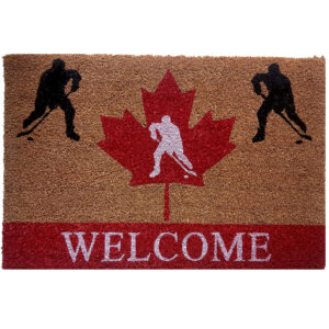 Hockey Welcome Coir Entrance Mat (Min 4)