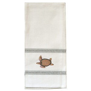 Turtle Premium Embroidered Kitchen Towels..Min 12.