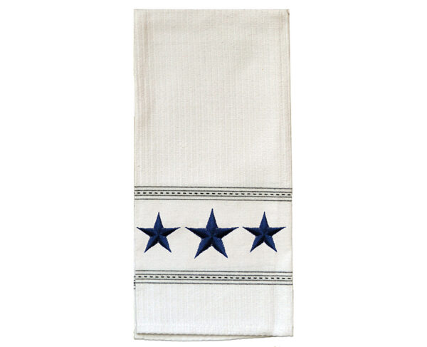 Navy Star Tea Towel