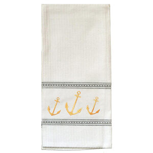 Anchor Premium Embroidered Kitchen Towels.Min 12.