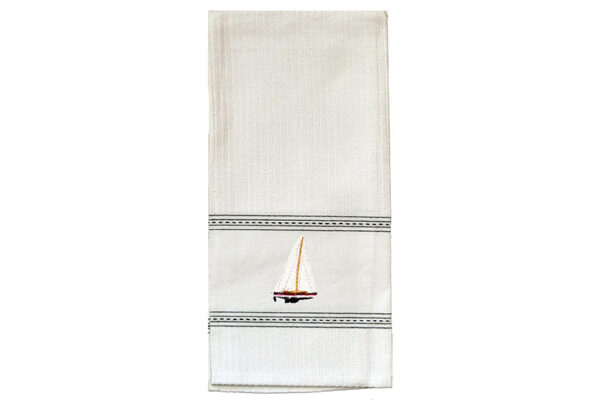 Sailboat Tea Towel