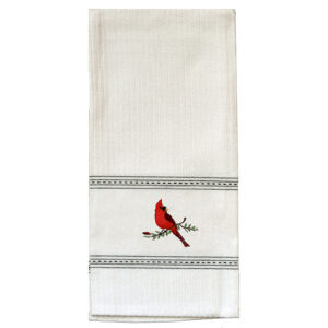 Cardinal Premium Embroidered Kitchen Towels.Min 12.