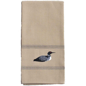 Loon Premium Embroidered Kitchen Towels.Min 12.