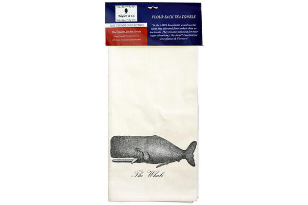 Whale Tea Towel