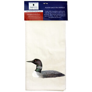 Loon Flour Sack Tea Towels. .Min 12.