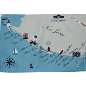 New Jersey Destination Series Outdoora TM Fabric Indoor/Outdoor Placemats (Min Dozen)