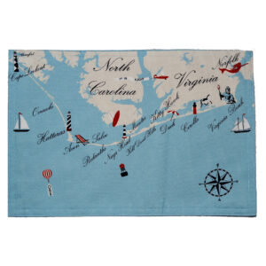 Destination Custom Outdoora TM Fabric Indoor/Outdoor Placemats (Min 100 Pieces for Custom)