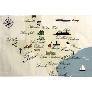 Texas Destination Series Outdoora TM Fabric Indoor/Outdoor Placemats (Min Dozen)