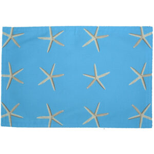 Starfish Ocean Outdoora TM Fabric Indoor/Outdoor Placemats (Min Dozen)