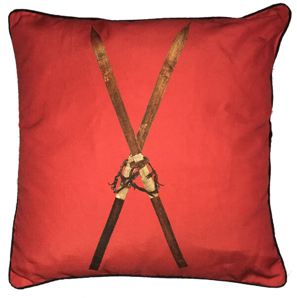 Skis Pillow