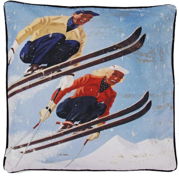 Skier Pillow