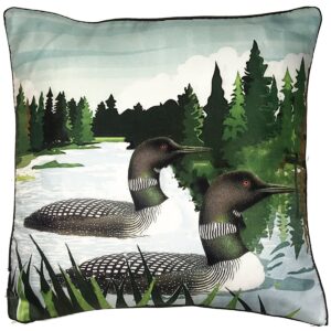 Loons Pillow 18″X18″ by Taylor & Co. Min 2