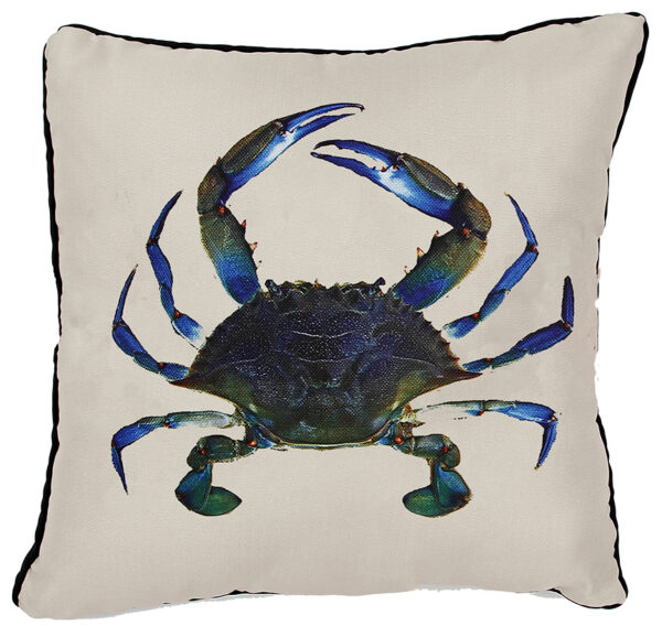 Blue Crab Pillow