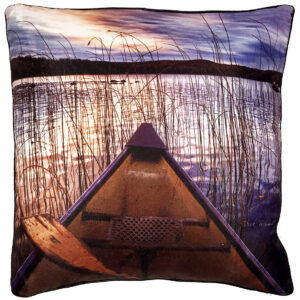 Canoe Paddle Pillow Outdoora TM Fabric. Indoor/Outdoor.18″ x 18″. Min 2