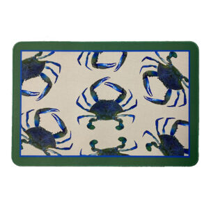 Blue Crab Weathergripper TM 2′ x 3′ Enrty & Kitchen Mat by Taylor & Co Min 2