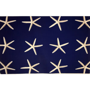 Navy Starfish Weathergripper TM 2′ x 3′ Enrty & Kitchen Mat by Taylor & Co Min 2