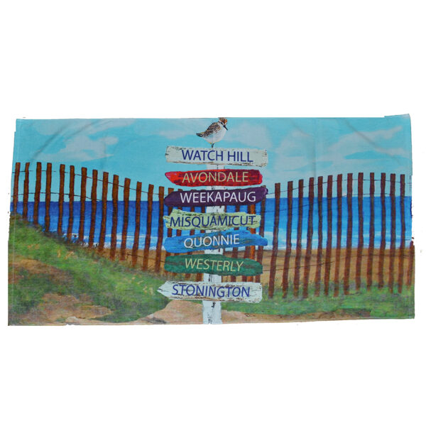 Driftwood Signs Custom Beach Towels