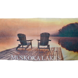 Beach Towels Custom Adirondack Chairs Name Drop. 100% Cotton (Min 30 Pieces for Custom)