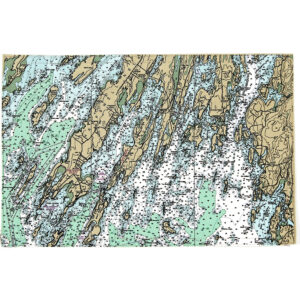 Placemats Custom NOAA Charts- Outdoora TM Fabric. Min 100 For Custom