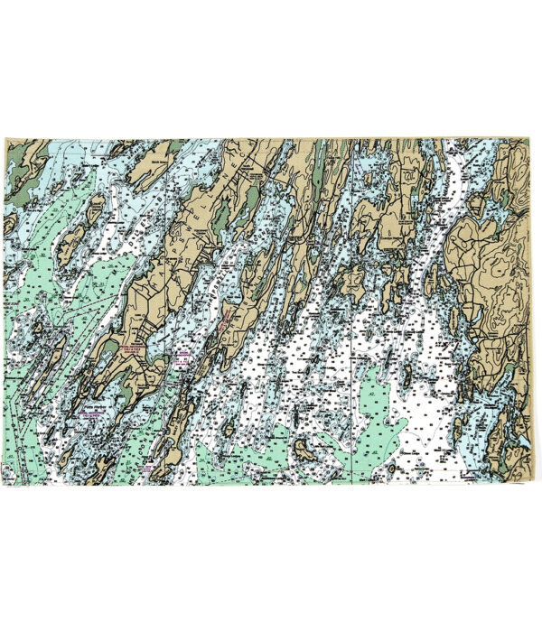 Placemats Custom NOAA Charts- Outdoora TM Fabric. Min 100 For Custom - Image 2