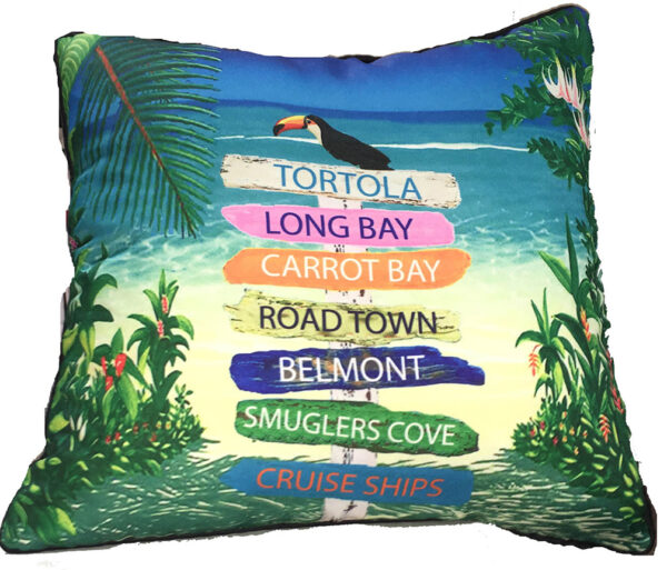 Tropical Signs Custom Pillows