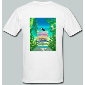 T-Shirt Custom 7 Names Tropical Signs. 100% Cotton Gildan 500 Series. Min 48 Assorted (12xl, 12l, 12m 12s)