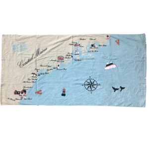 Maine Destination Beach Towels. 100% Cotton. 30×60 . Min 4