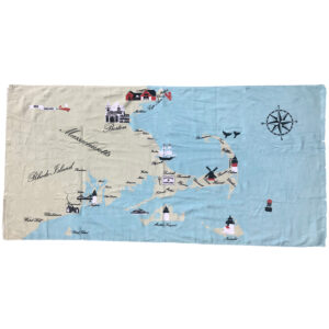 New England Destination Beach Towels. 100% Cotton. 30×60 Min 4