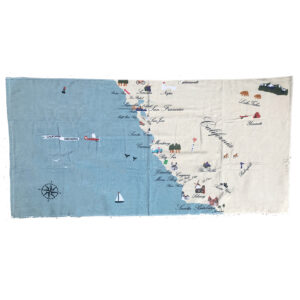 Northern California Destination Beach Towels. 100% Cotton. 30 x 60 .(Min 4 Packs)