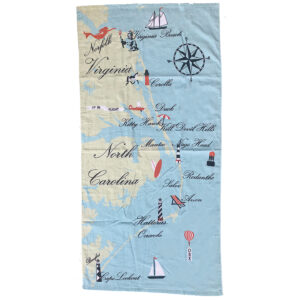 OBX Destination Beach Towels. 100% Cotton. 30×6?. Min 4