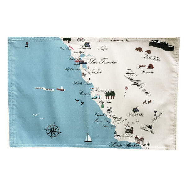 Northern California Placemats By Taylor and Co