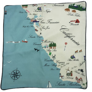 NoCal Destination Pillow 18×18 Outdoora Fabric By Taylor & Co.. Min 2