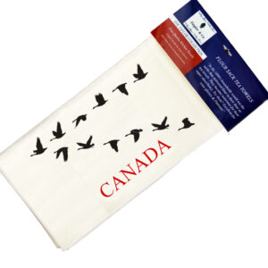 “Canada” Geese Flour Sack Tea Towels. 100% Cotton