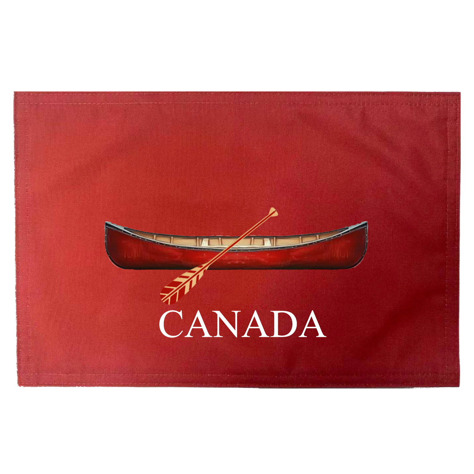 "Canada" Red Canoe Placemats 12" x 18" - Image 4