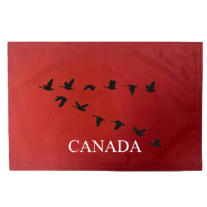 Canada Geese Placemats 12″ x 18″ – Canada Name Drop