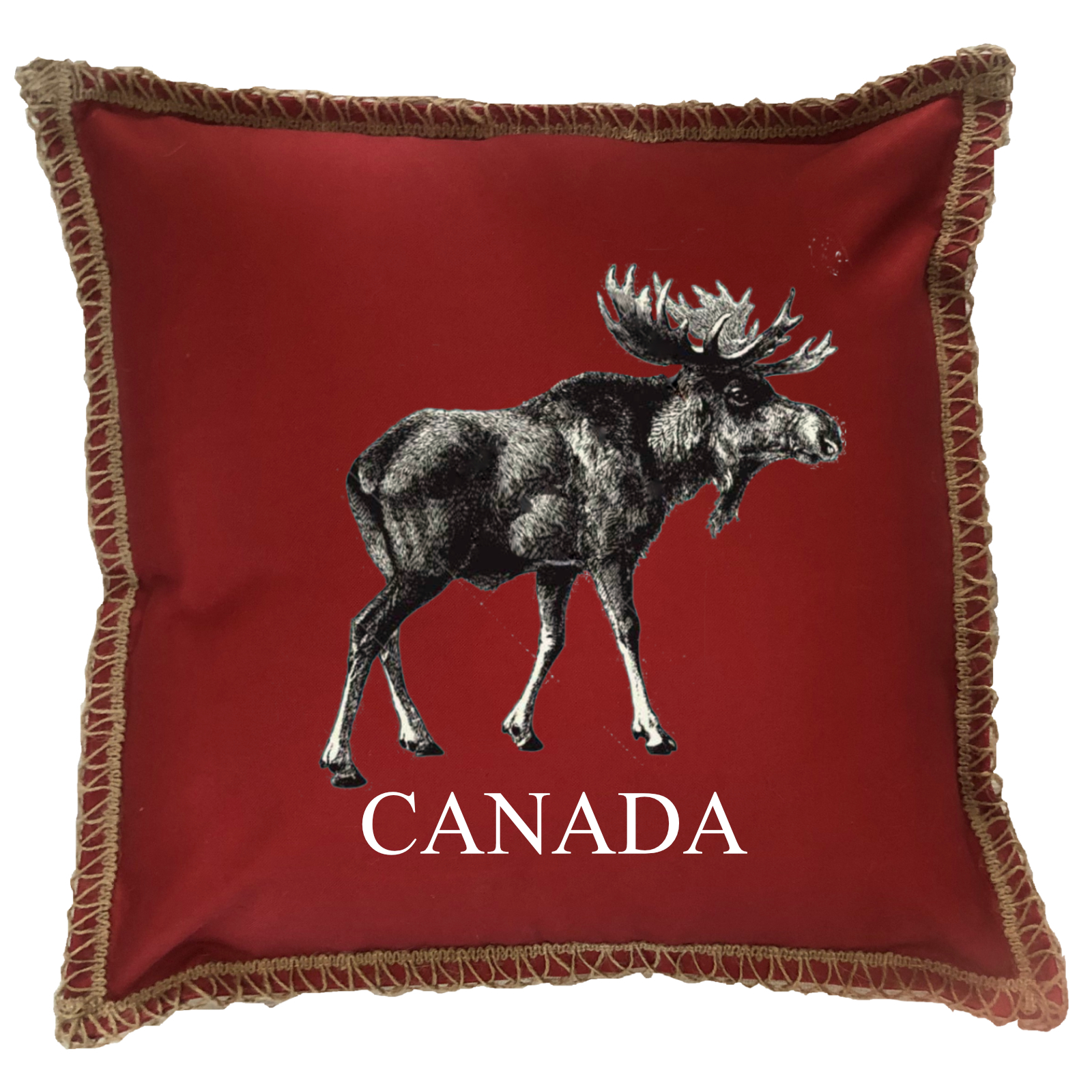 Canada Moose Pillow