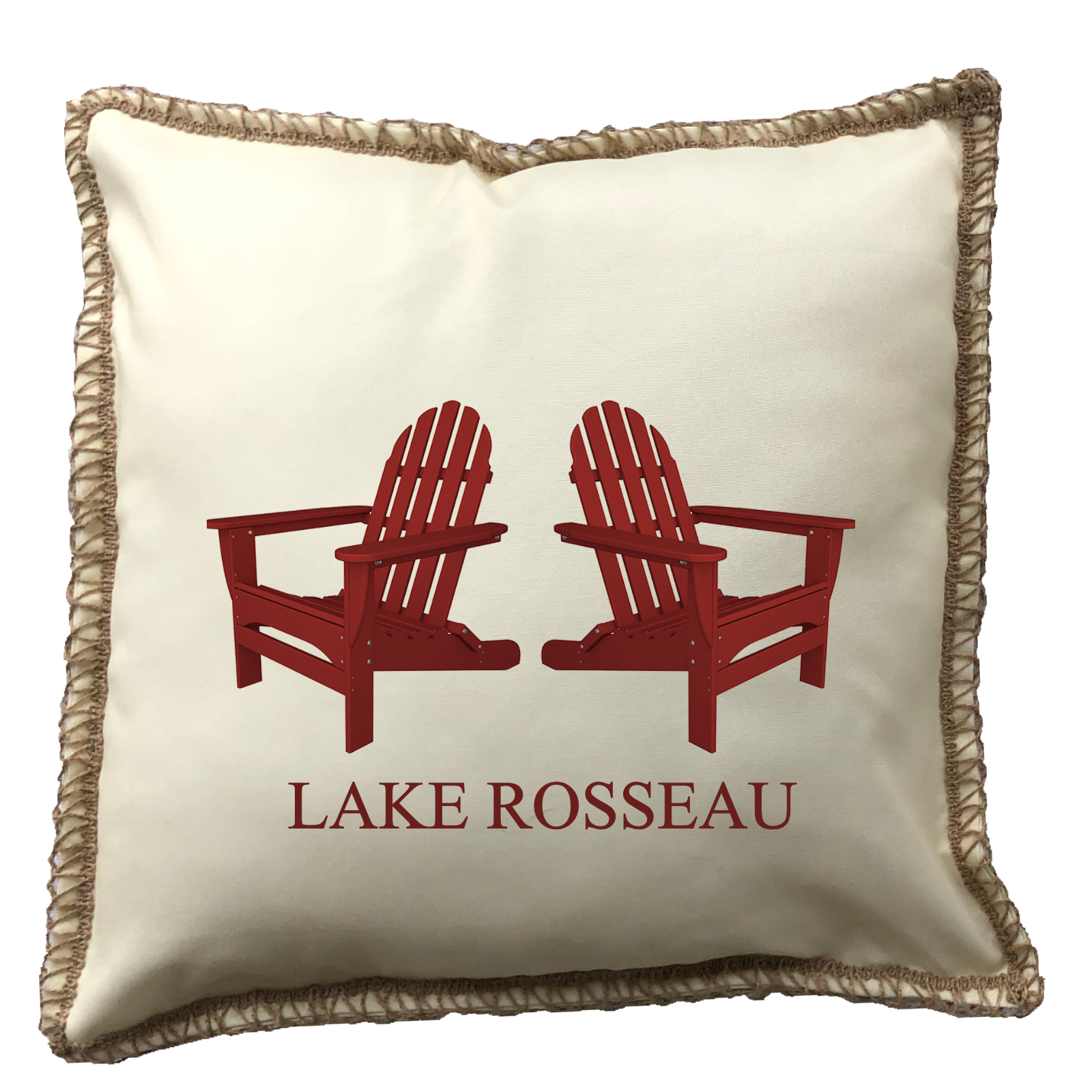 Muskoka Chair Pillows Custom Name