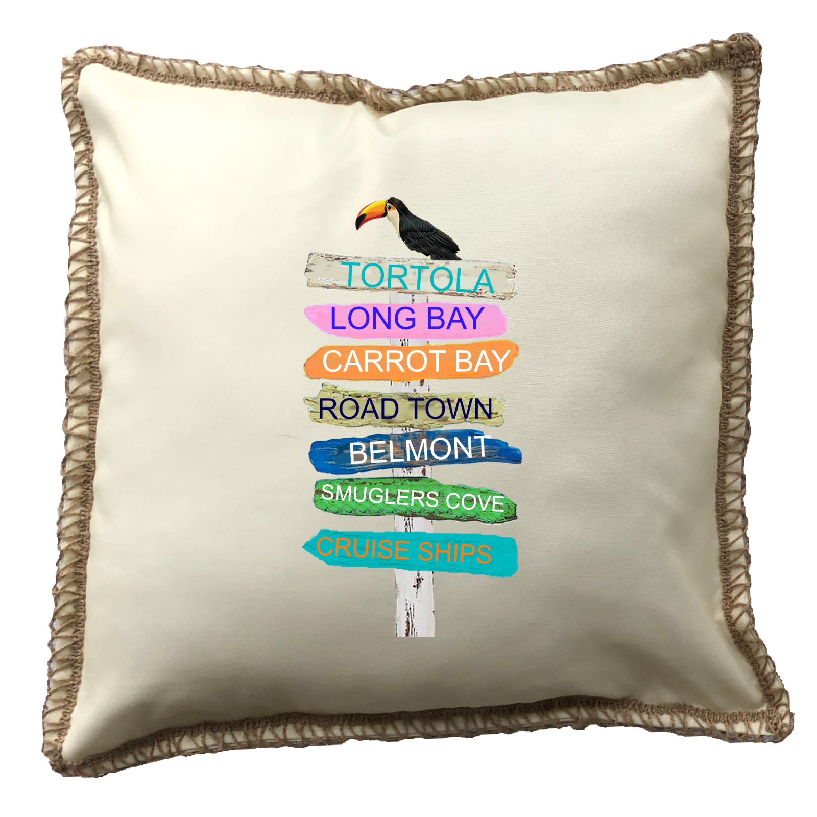 Tropical Signs Pillows Custom
