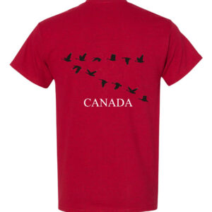 T-Shirt Canada Geese. 100% Cotton. Min 24 Assorted
