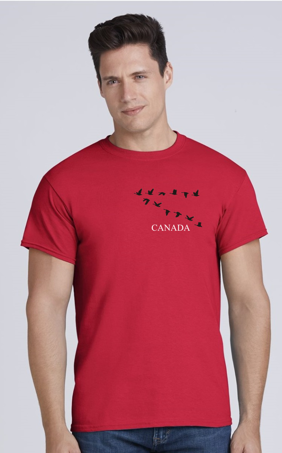 T-Shirt Canada Geese. 100% Cotton. Min 24 Assorted - Image 2