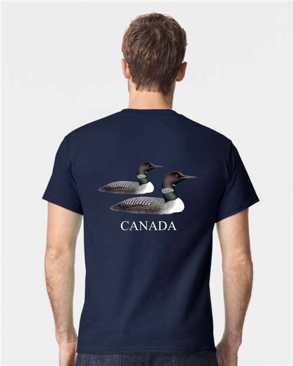 T-Shirt Loons Canada. 100% Cotton. Min 24 Assorted - Image 4