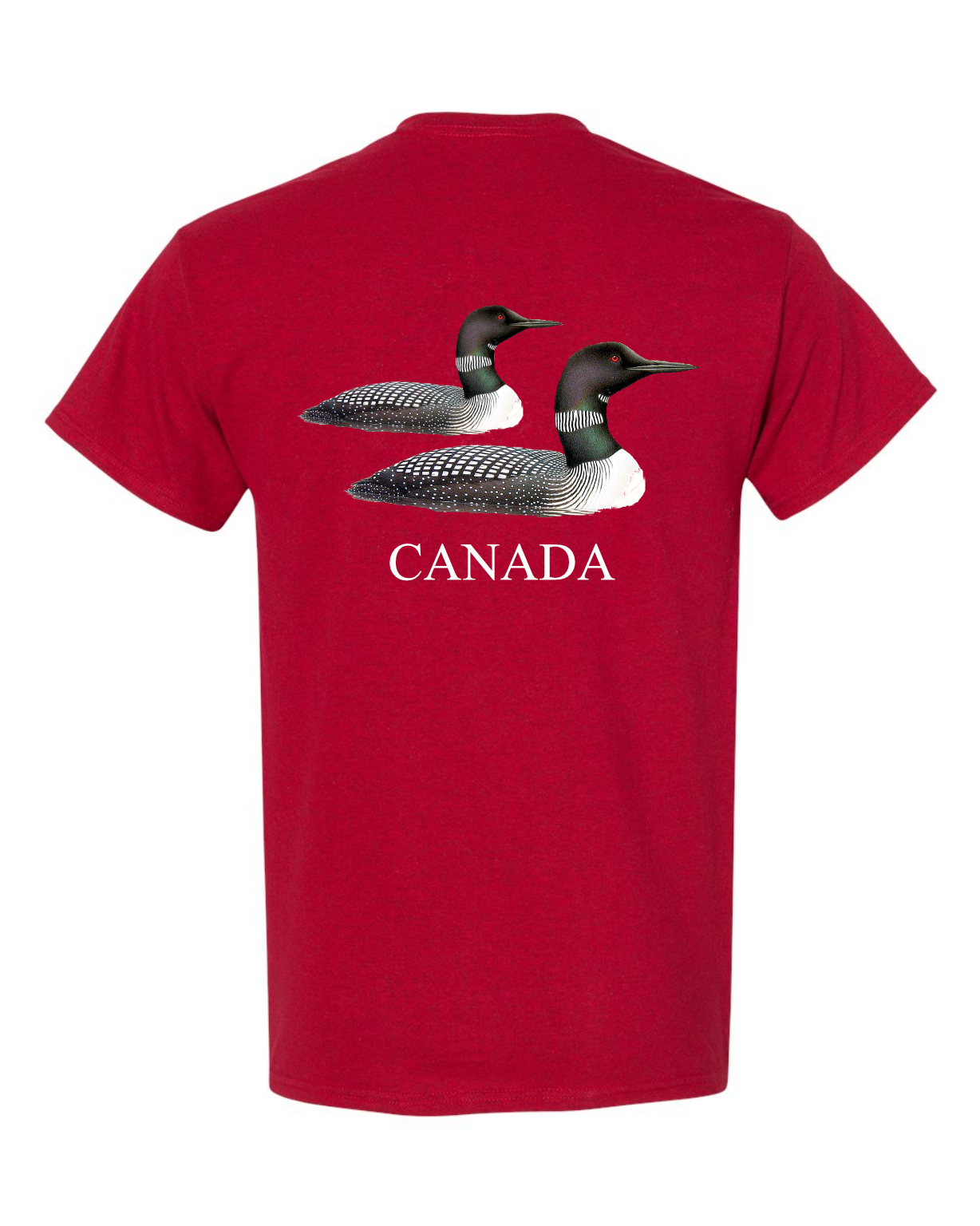 T-Shirt Loons Canada. 100% Cotton. Min 24 Assorted - Image 2