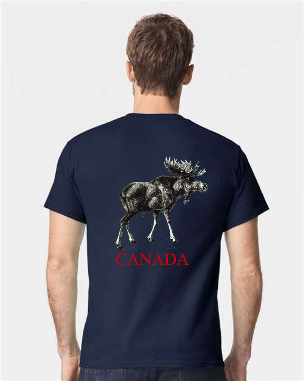 T-Shirt Moose Canada. 100% Cotton. Min 24 Assorted - Image 2