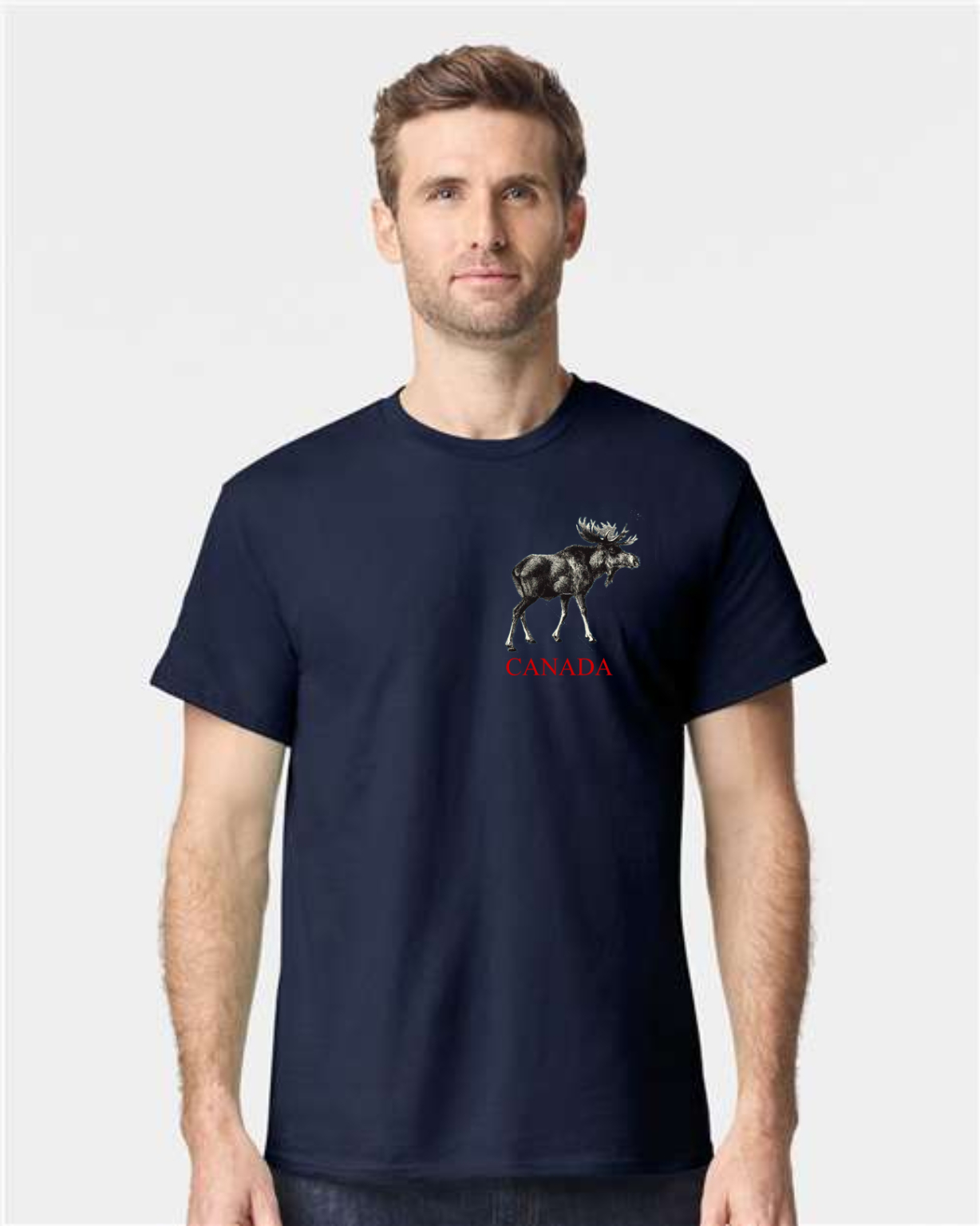 T-Shirt Moose Canada. 100% Cotton. Min 24 Assorted - Image 3