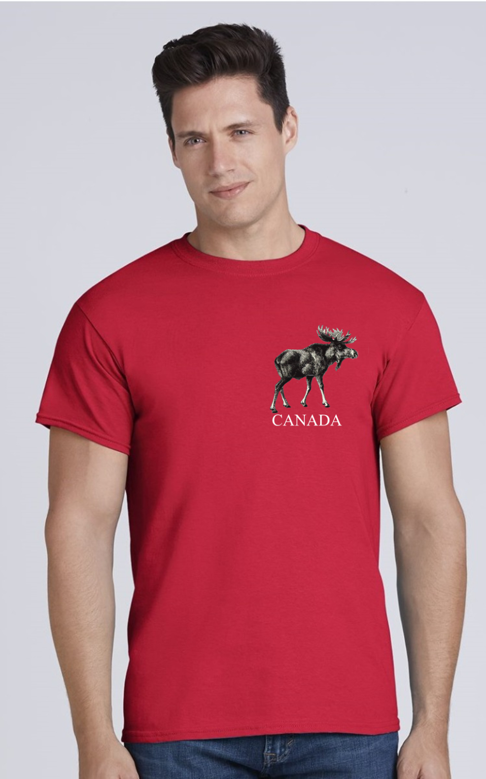 T-Shirt Moose Canada. 100% Cotton. Min 24 Assorted - Image 6