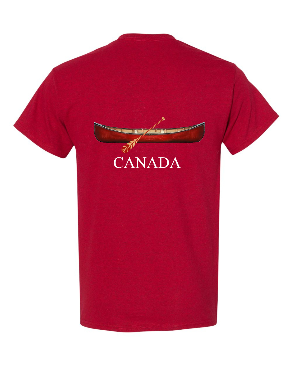 T-Shirt Red Canoe Canada. 100% Cotton. Min 24 Assorted - Image 2