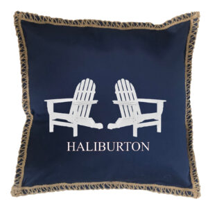 Custom Chair Color Fabrics Burlap Lace Trim Linen Weave Pillows Trim. 18″ x 18″