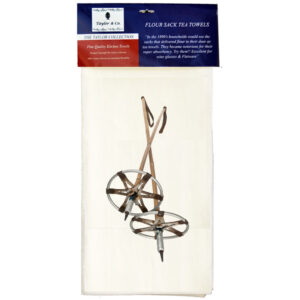Vintage Ski Poles Flour Sack Tea Towels.(Min 12)