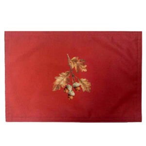 Acorn Placemats. Indoor/Outdoor. 12″ x 18″  (Min 12)