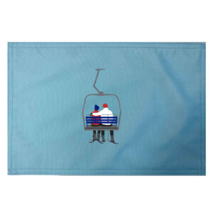 Ski Chair Lift Placemats. Indoor/Outdoor. 12″ x 18″